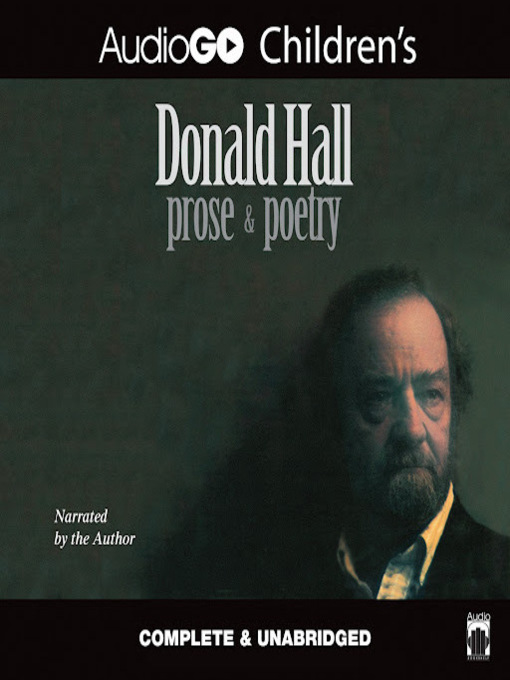 Title details for Donald Hall by Donald Hall - Wait list
